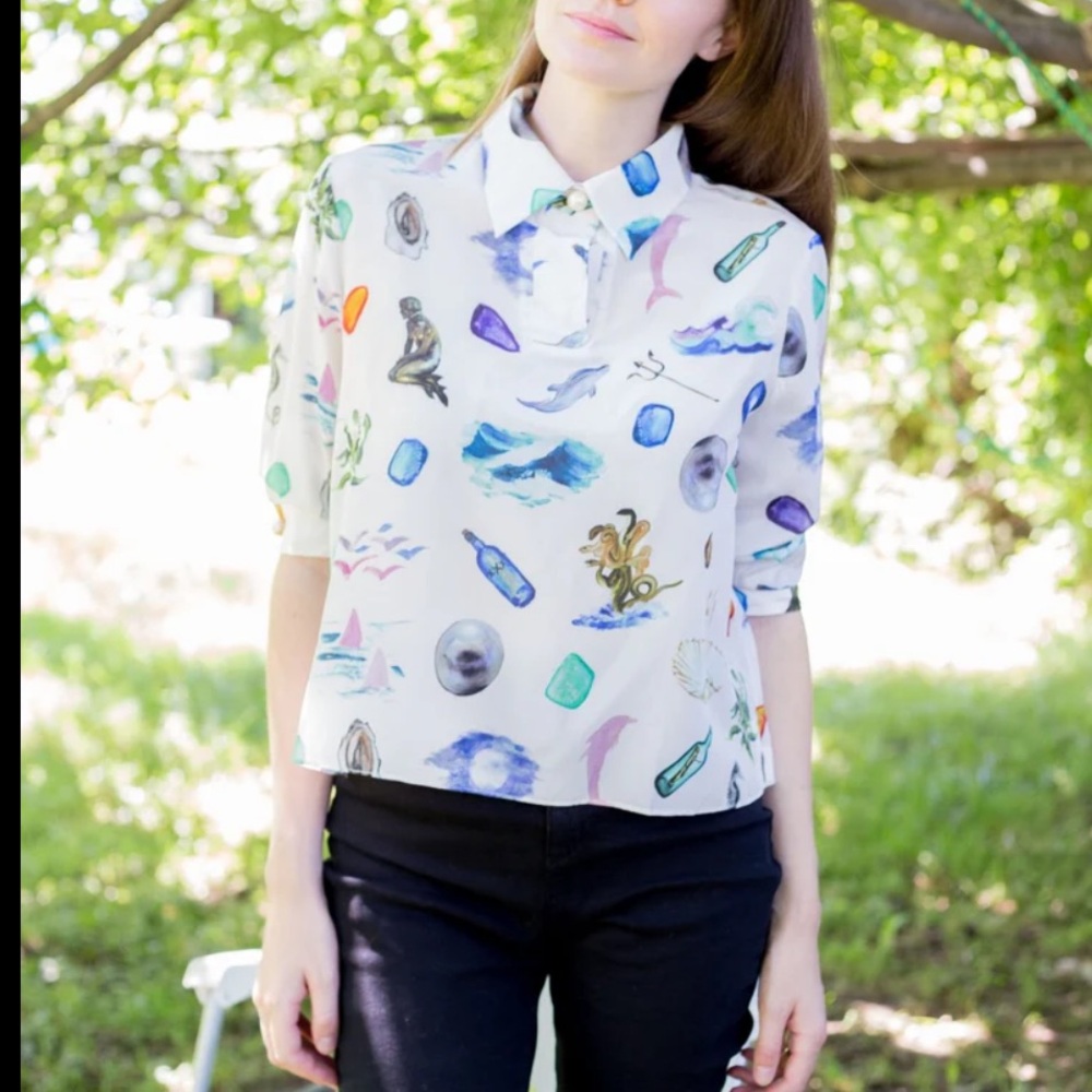 Samantha Pleet Mermaid Top